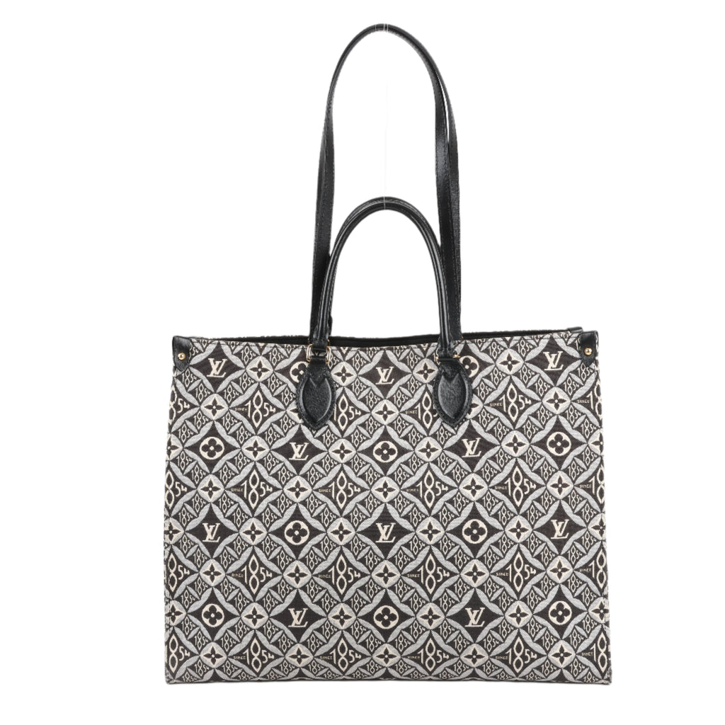 Louis Vuitton Since 1854 OnTheGo GM Handbag in Black x White M57207