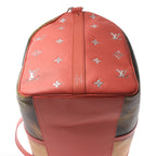 Louis Vuitton Keepall 50 Masters Collection Travel Bag in Pink x Green M43377