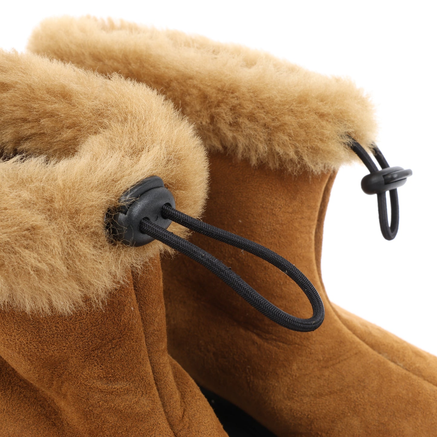 MARIA LUCA Emma Shearling Boots in Camel, Size 37 EU