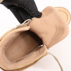 Maison Margiela DDstk Nubuck Sneakers in Beige, Size 43 EU