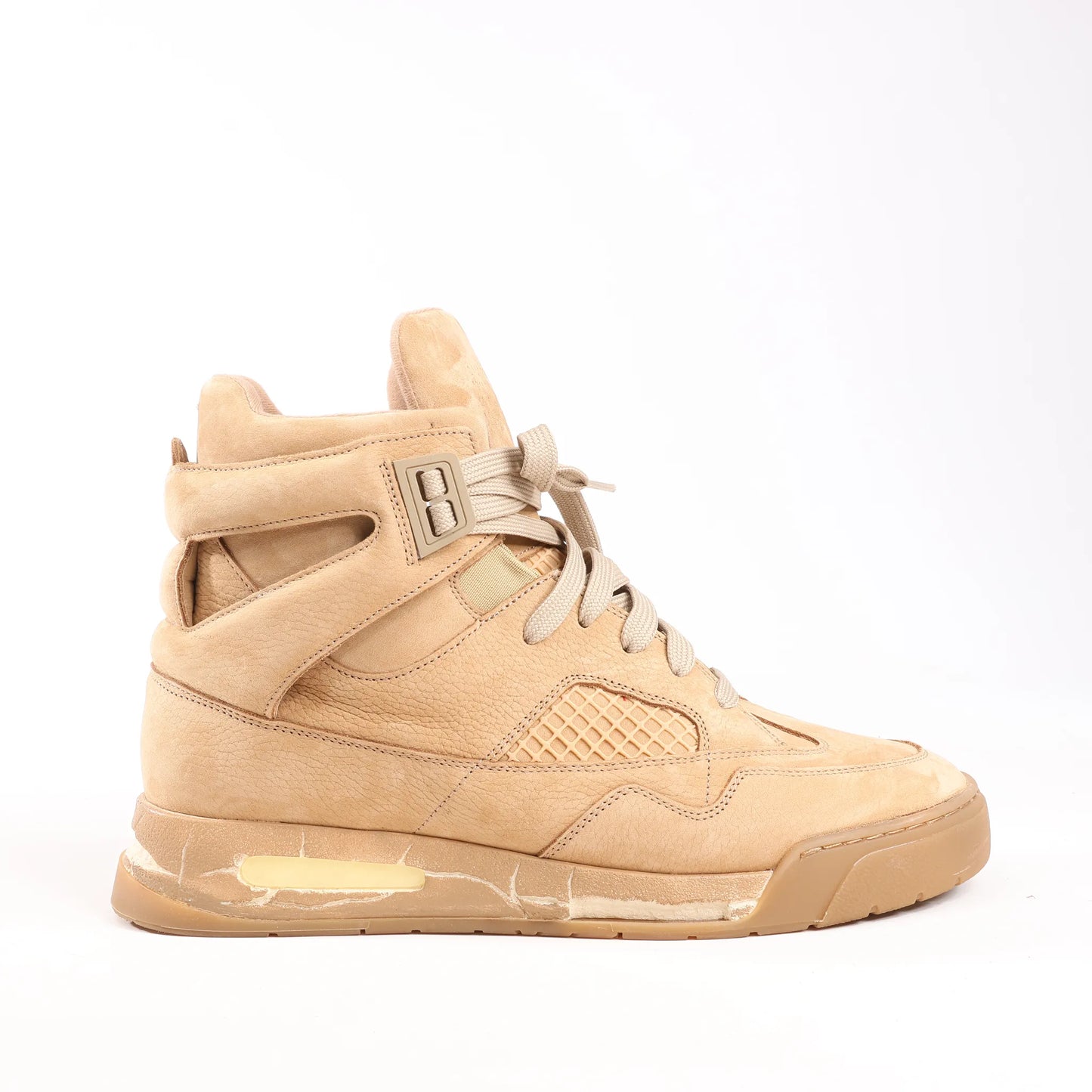 Baskets Maison Margiela DDstk en nubuck beige, pointure 43 EU