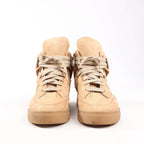 Maison Margiela DDstk Nubuck Sneakers in Beige, Size 43 EU