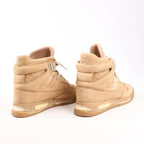 Maison Margiela DDstk Nubuck Sneakers in Beige, Size 43 EU