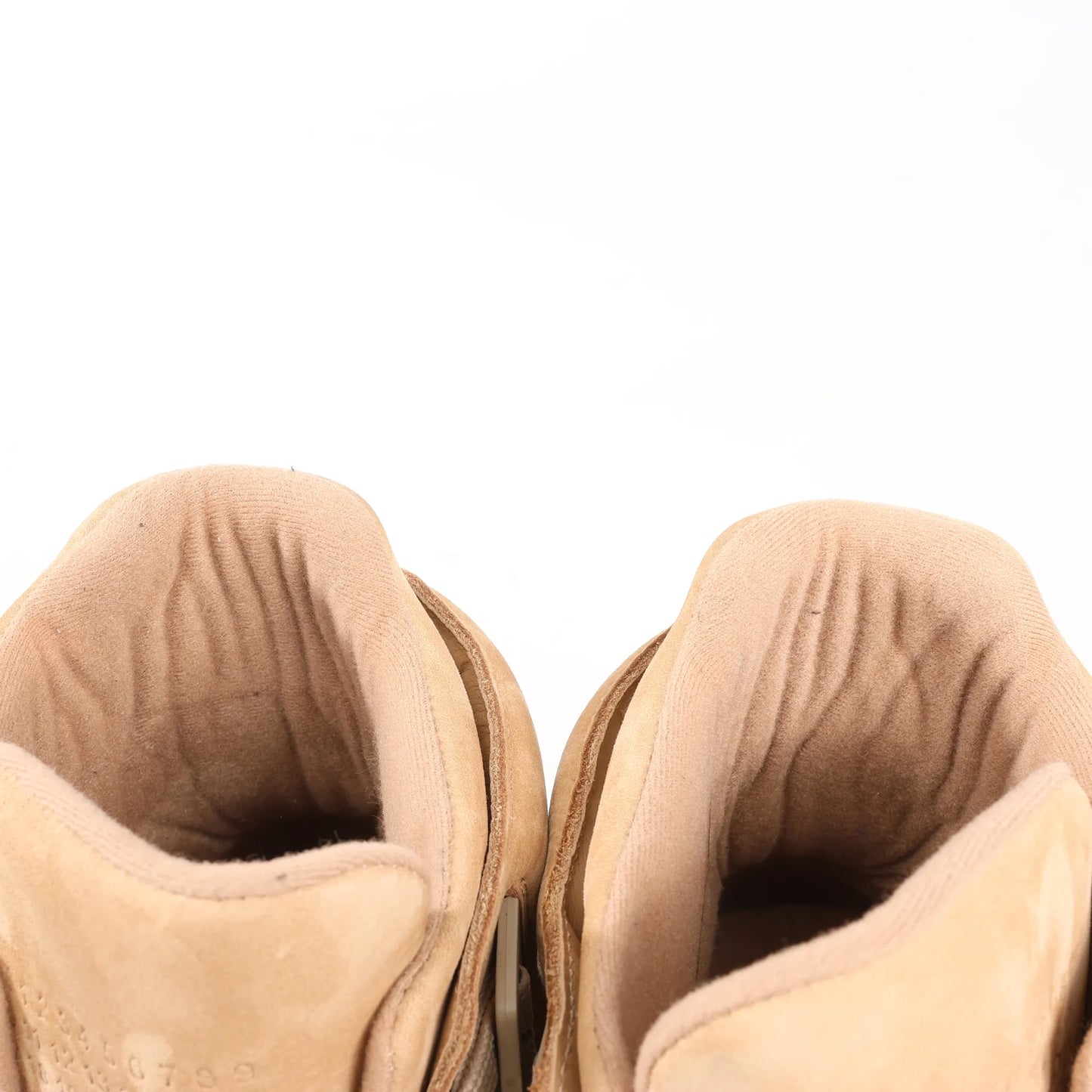 Baskets Maison Margiela DDstk en nubuck beige, pointure 43 EU