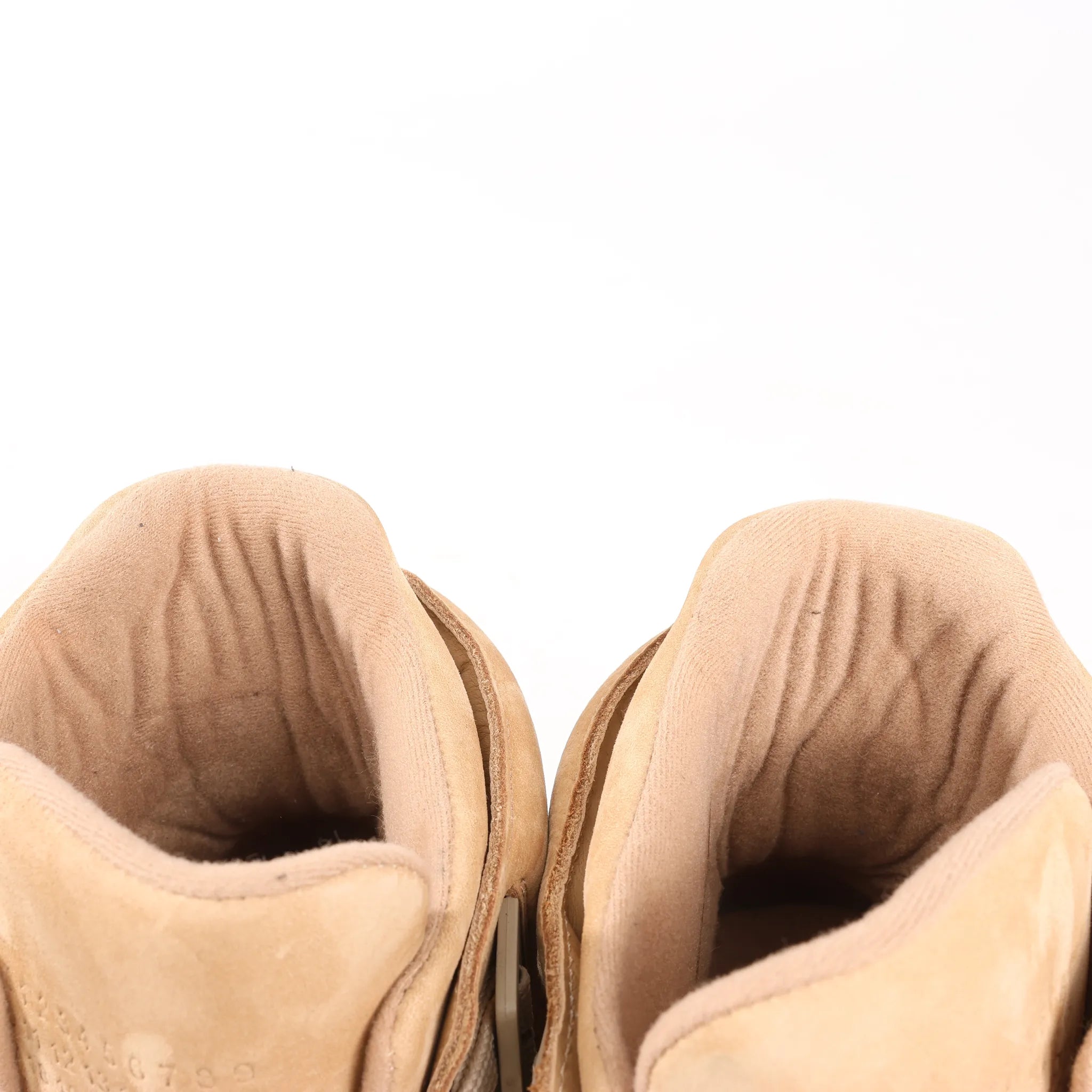 Maison Margiela DDstk Nubuck Sneakers in Beige, Size 43 EU