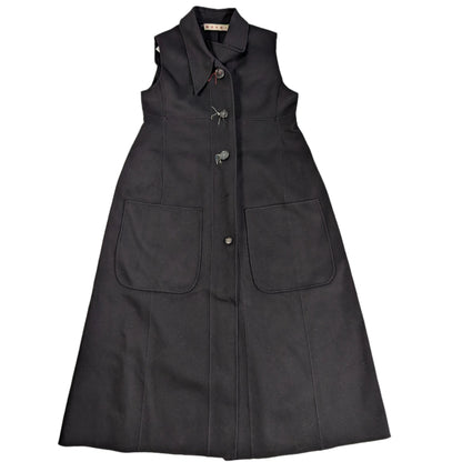 Marni Sleeveless Black Dress, Size 44