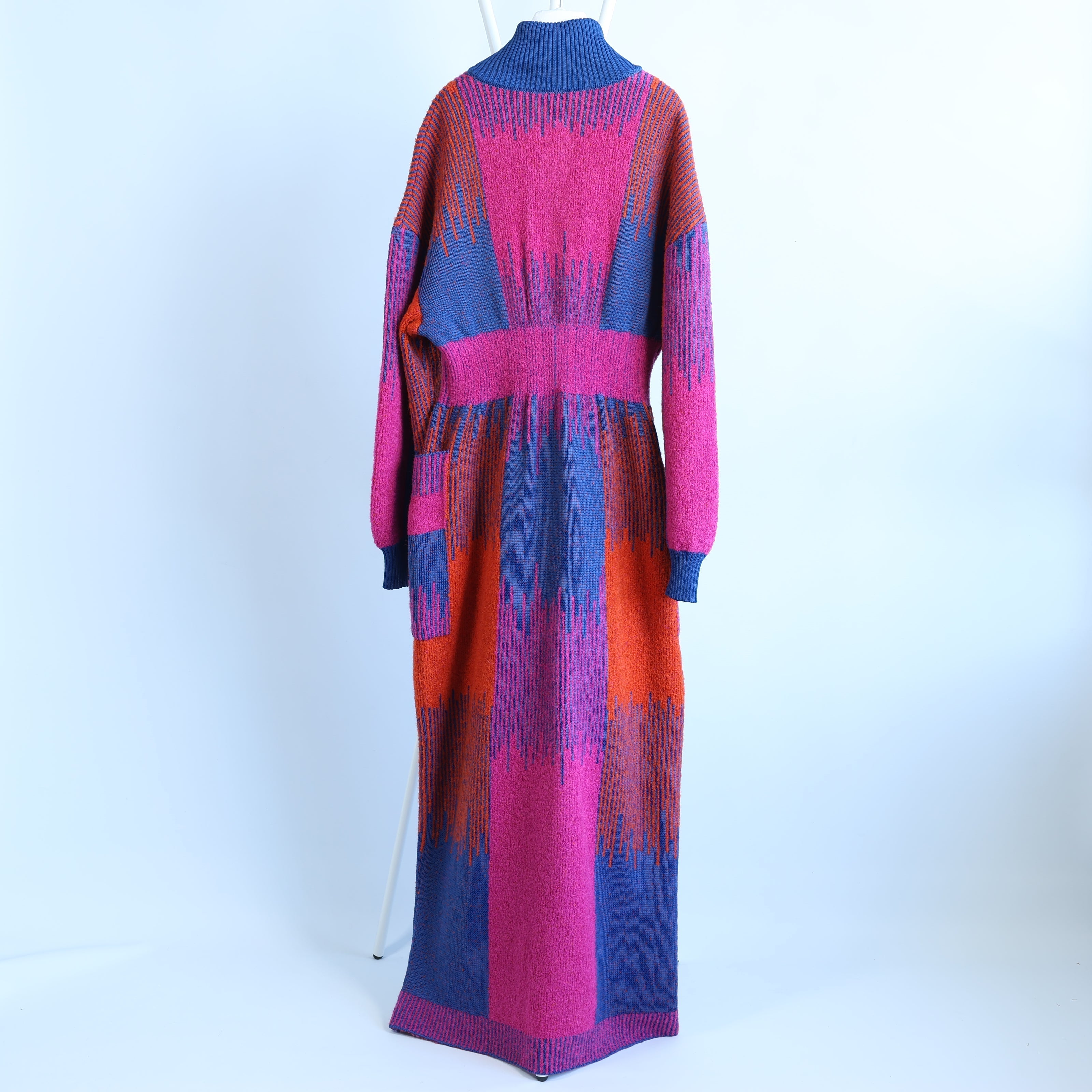 Missoni Long Wool Blend Knit Cardigan, XS