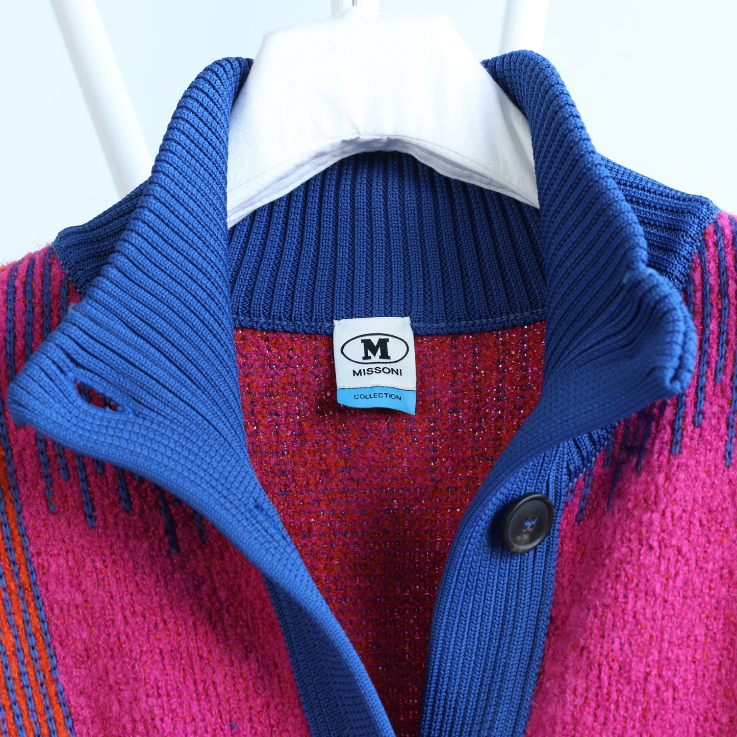 Missoni Long Wool Blend Knit Cardigan, XS