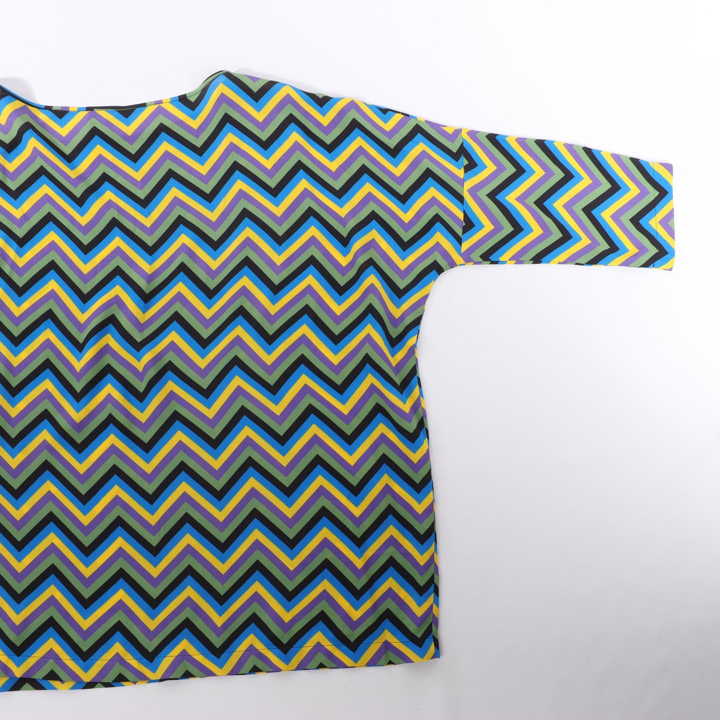Missoni Multicolor Crepe Loose Fit Top, Size S