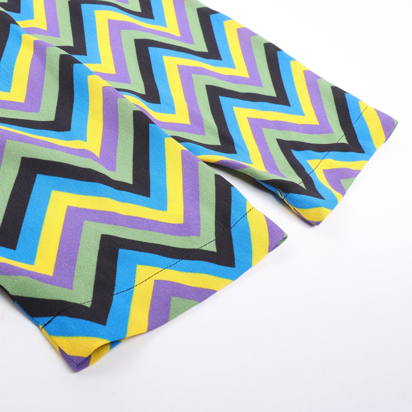 Missoni Multicolor Crepe Loose Fit Top, Size S