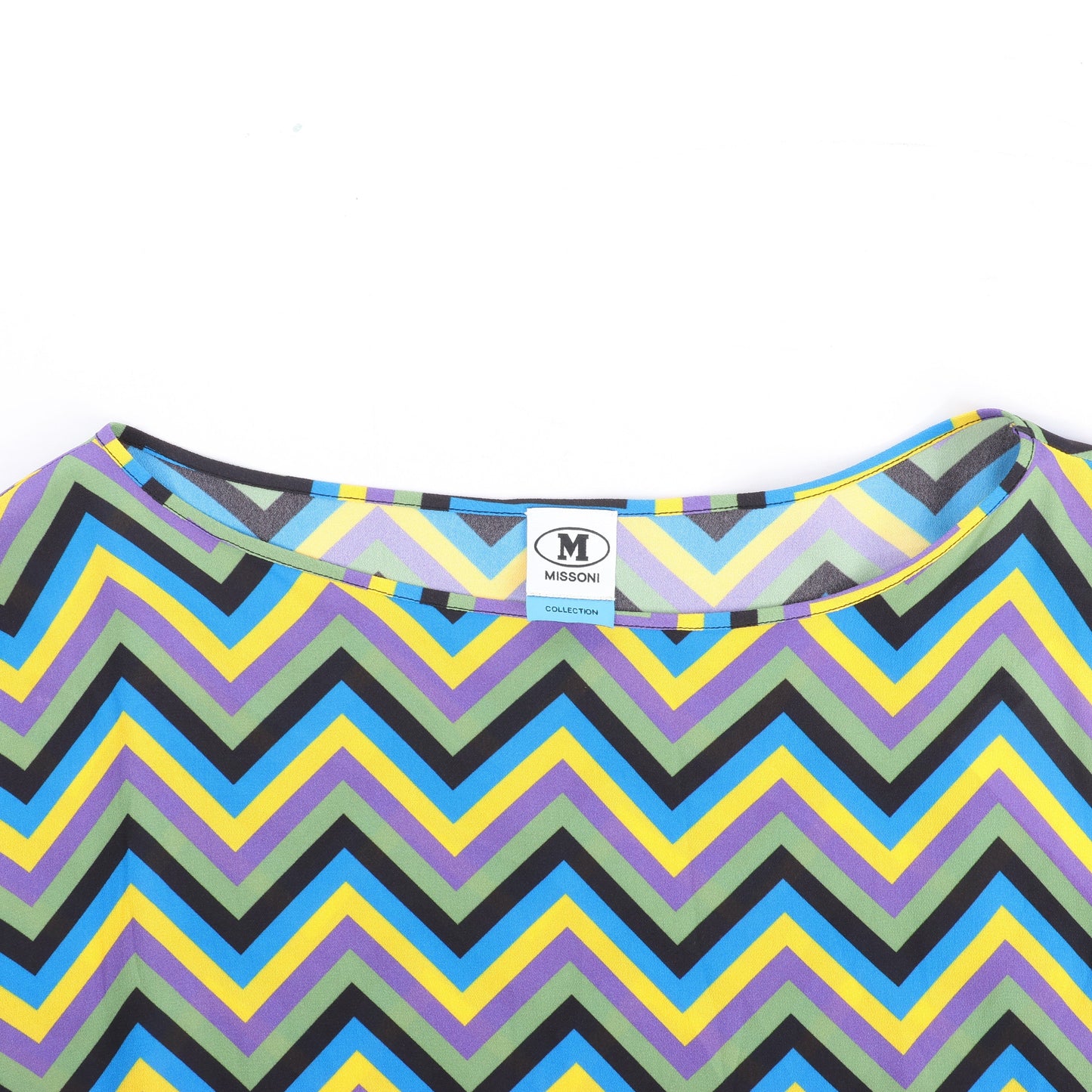 Top Missoni multicolore en crêpe, coupe ample, taille S
