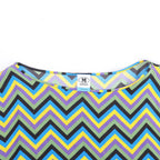 Missoni Multicolor Crepe Loose Fit Top, Size S