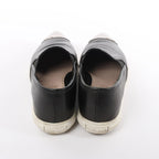 Miu Miu Leather Slip-on in Black 5S9010, Size 38.5 EU