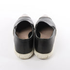 Miu Miu Leather Slip-on in Black 5S9010, Size 38.5 EU