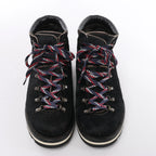 Moncler Leather & Cowhide Ankle Boots in Black, Size EU 44