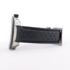 Montblanc Timewalker 7426 PLDH3H733 SS & Leather AT Black Dial Watch