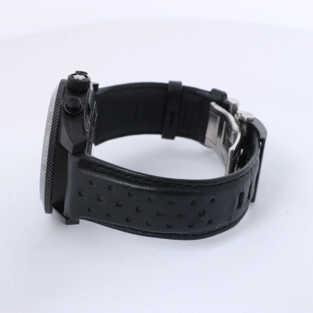 Montblanc Timewalker Automatic Wristwatch, ref 116102, black dial