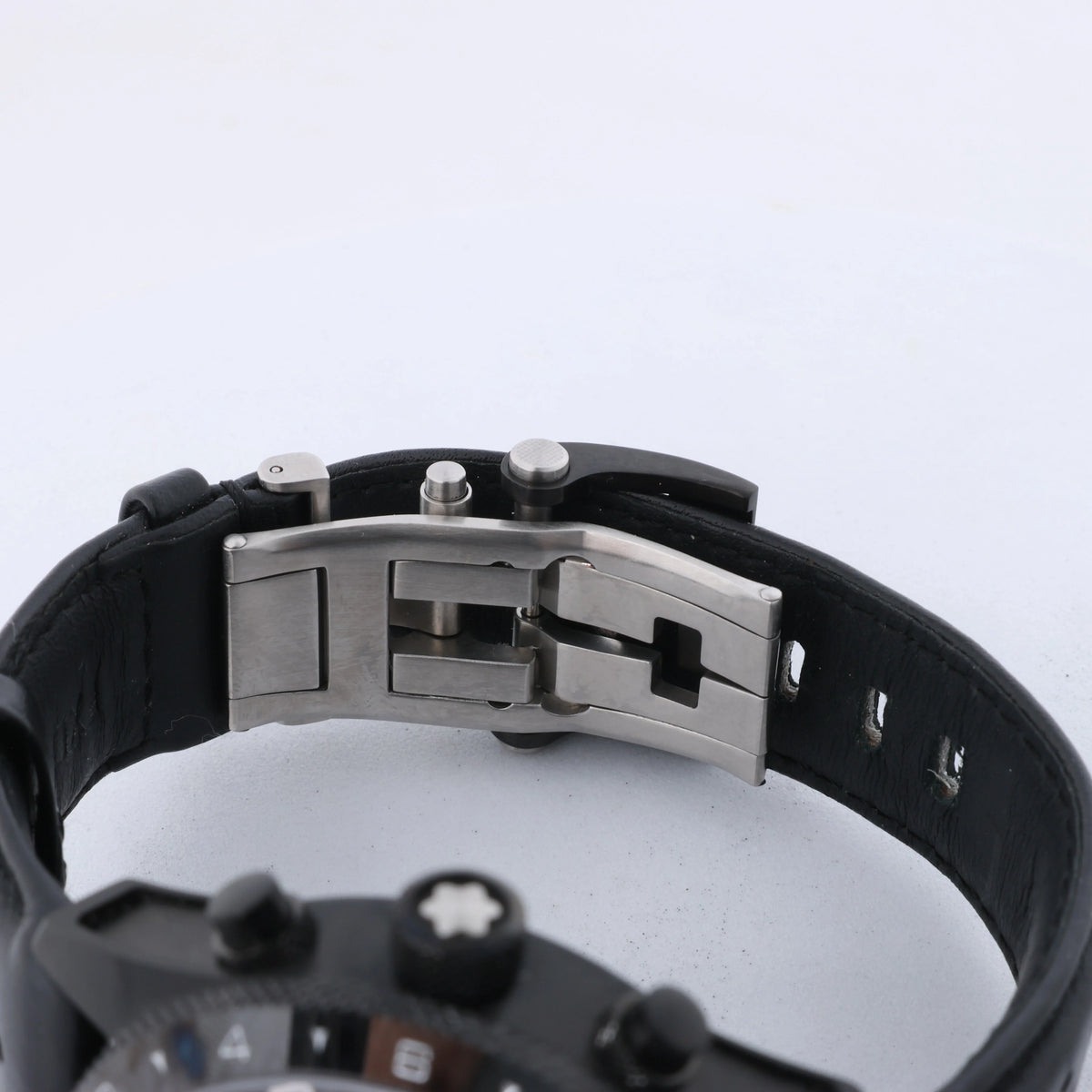 Montblanc Timewalker Automatic Wristwatch, ref 116102, black dial