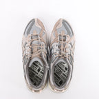 New Balance x N.HOOLYWOOD Leather x Fabric Sneakers in Gray x Brown M1906NIH