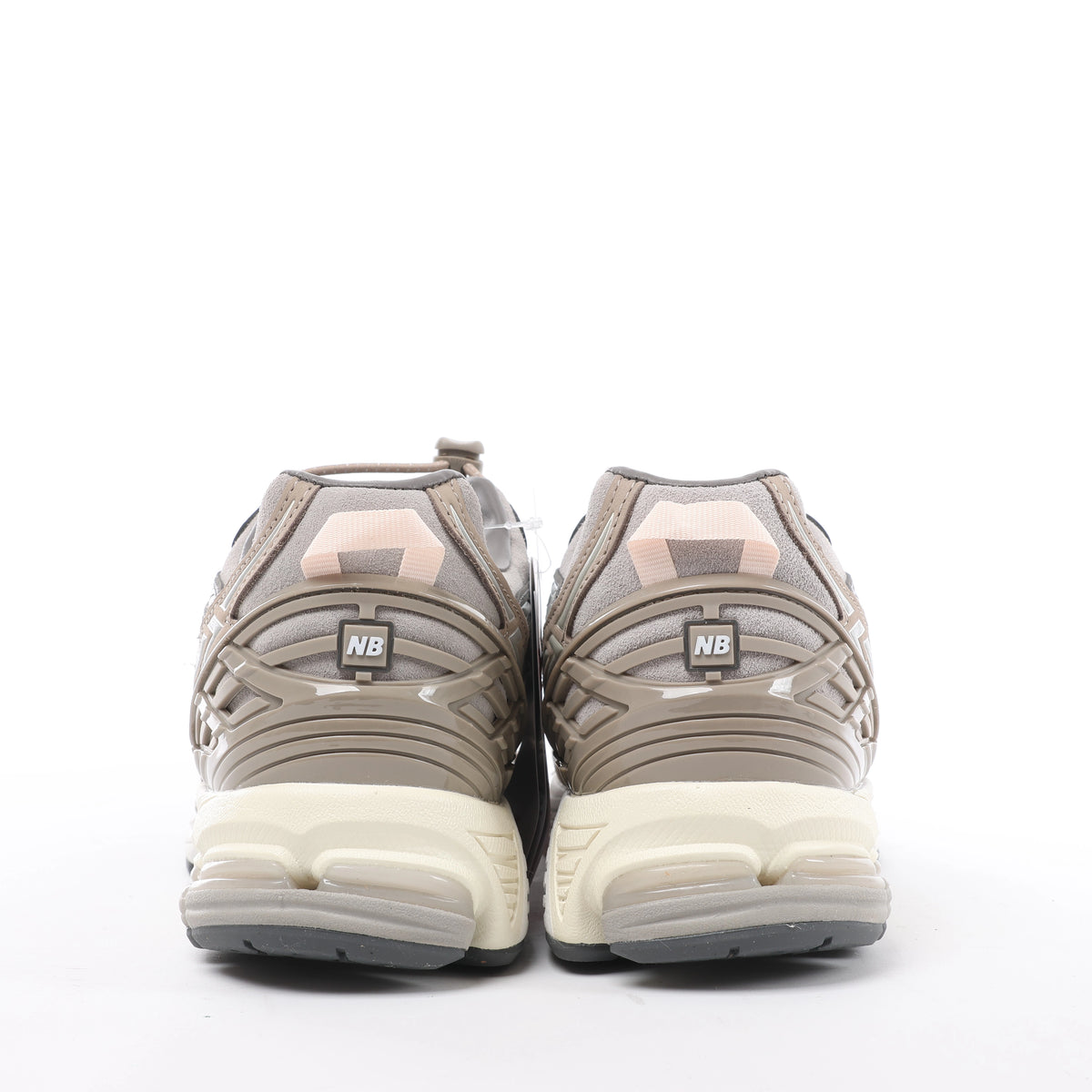 New Balance x N.HOOLYWOOD Leather x Fabric Sneakers in Gray x Brown M1906NIH