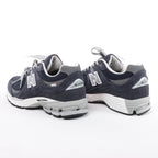 New Balance Suede & Leather Sneakers in Navy x gray M2002RXK, Size EU 42.5