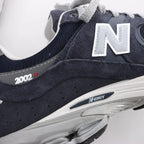 New Balance Suede & Leather Sneakers in Navy x gray M2002RXK, Size EU 42.5