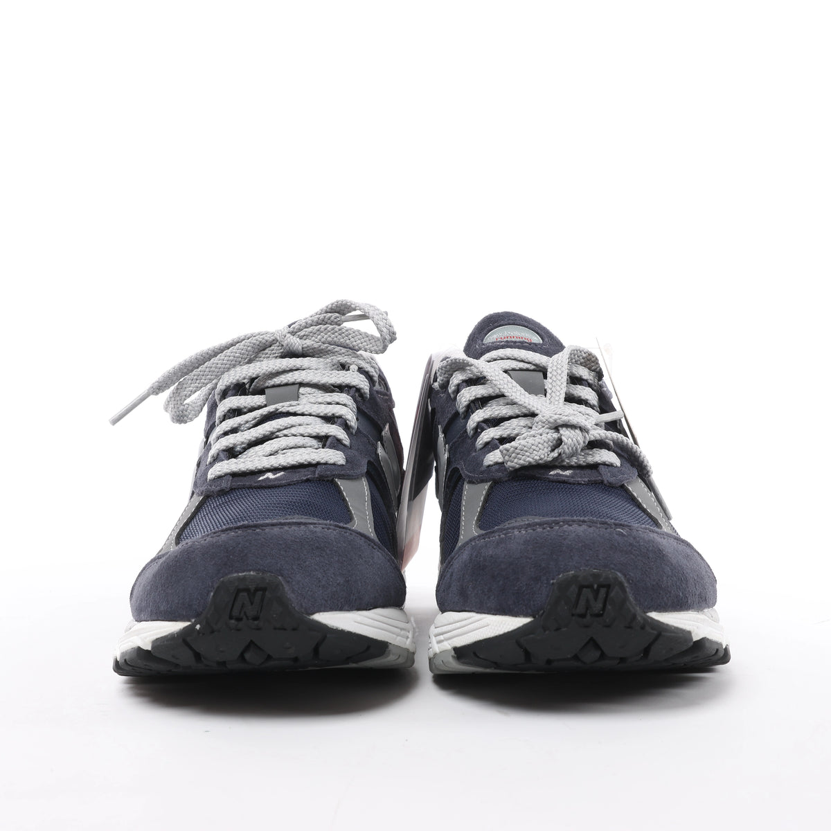 New Balance Suede & Leather Sneakers in Navy x gray M2002RXK, Size EU 42.5