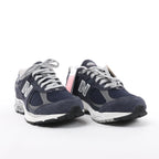 New Balance Suede & Leather Sneakers in Navy x gray M2002RXK, Size EU 42.5