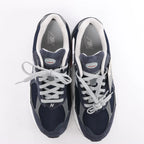 New Balance Suede & Leather Sneakers in Navy x gray M2002RXK, Size EU 42.5