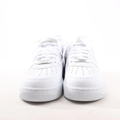 Nike x Supreme AIR FORCE 1 LOW SP Leder-Sneaker in Weiß CU9225-100, Größe 43 EU