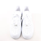 Nike x Supreme AIR FORCE 1 LOW SP Leather Sneakers in White CU9225-100, Size 43 EU