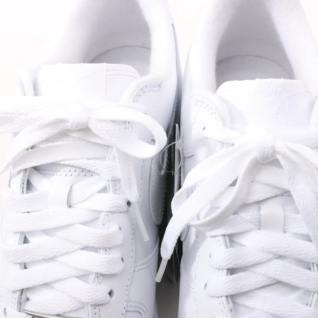 Nike x Supreme AIR FORCE 1 LOW SP Leather Sneakers in White CU9225-100, Size 43 EU