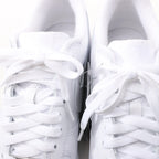 Nike x Supreme AIR FORCE 1 LOW SP Leather Sneakers in White CU9225-100, Size 43 EU