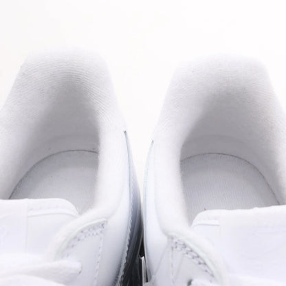 Nike x Supreme AIR FORCE 1 LOW SP Leder-Sneaker in Weiß CU9225-100, Größe 43 EU