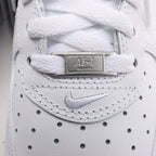 Nike x Supreme AIR FORCE 1 LOW SP Leather Sneakers in White CU9225-100, Size 43 EU