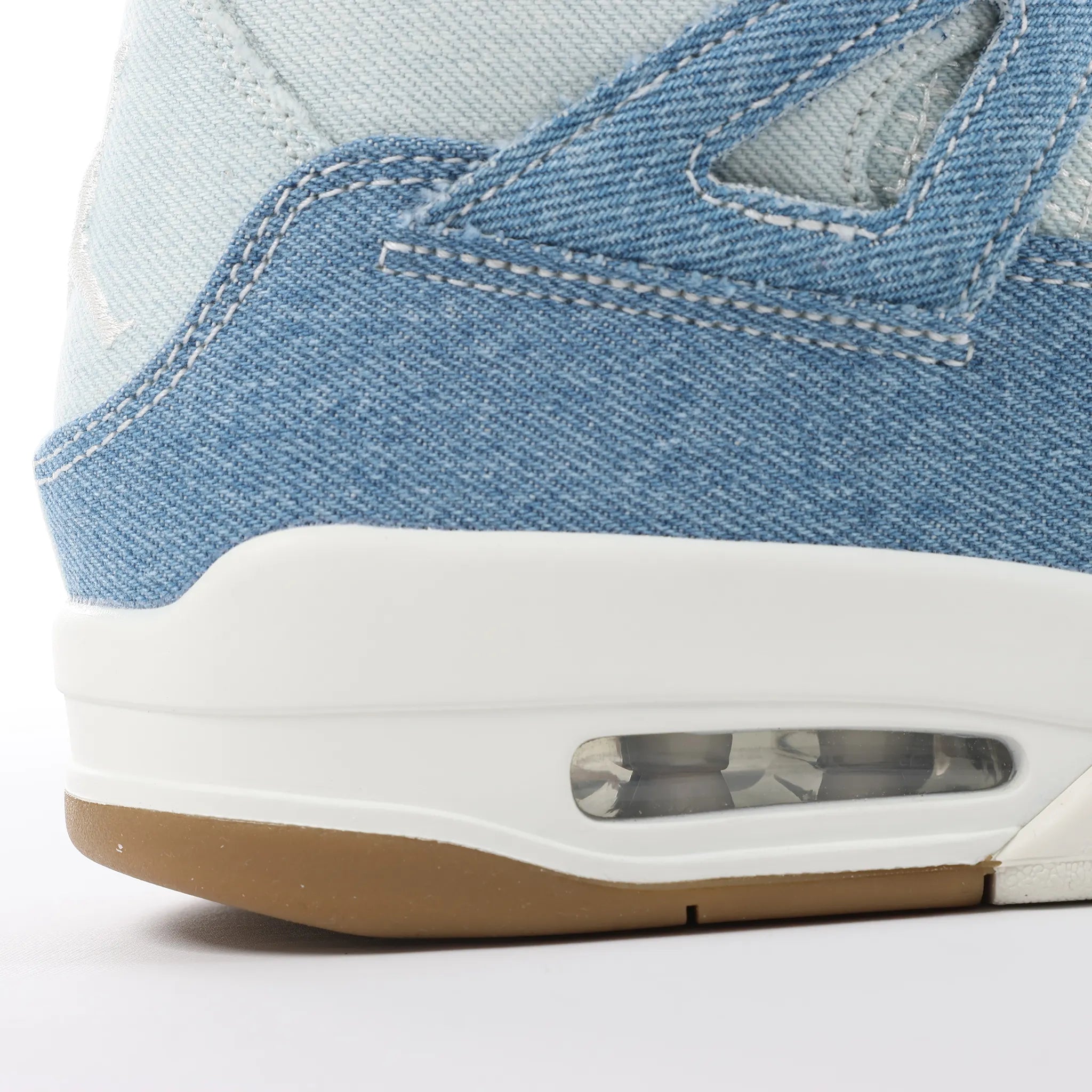 Nike Air Jordan 4 RETRO SP Fabric Sneakers in Blue x White IB6716-100, Size 44 EU