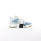 Nike Air Jordan 4 RETRO SP Fabric Sneakers in Blue x White IB6716-100, Size 44 EU