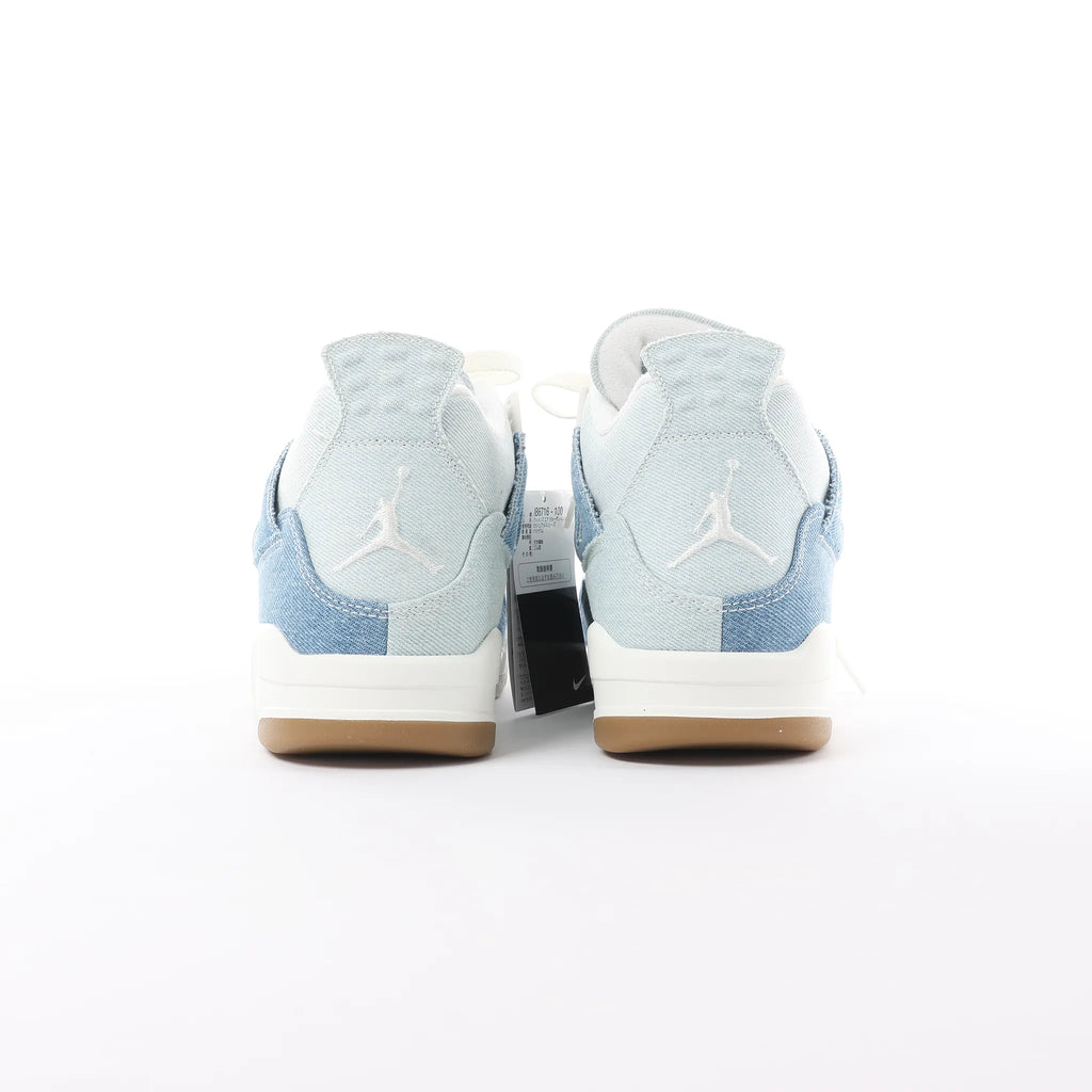 Nike Air Jordan 4 RETRO SP Fabric Sneakers in Blue x White IB6716-100, Size 44 EU
