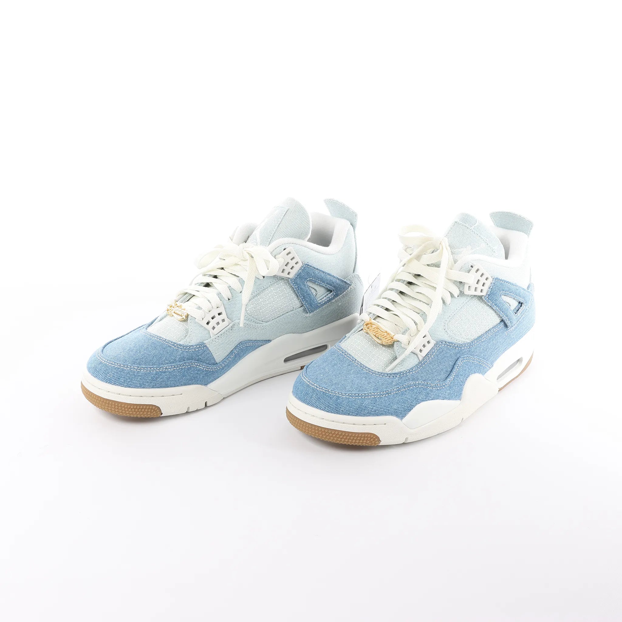 Nike Air Jordan 4 RETRO SP Fabric Sneakers in Blue x White IB6716-100, Size 44 EU