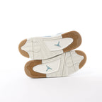 Nike Air Jordan 4 RETRO SP Fabric Sneakers in Blue x White IB6716-100, Size 44 EU