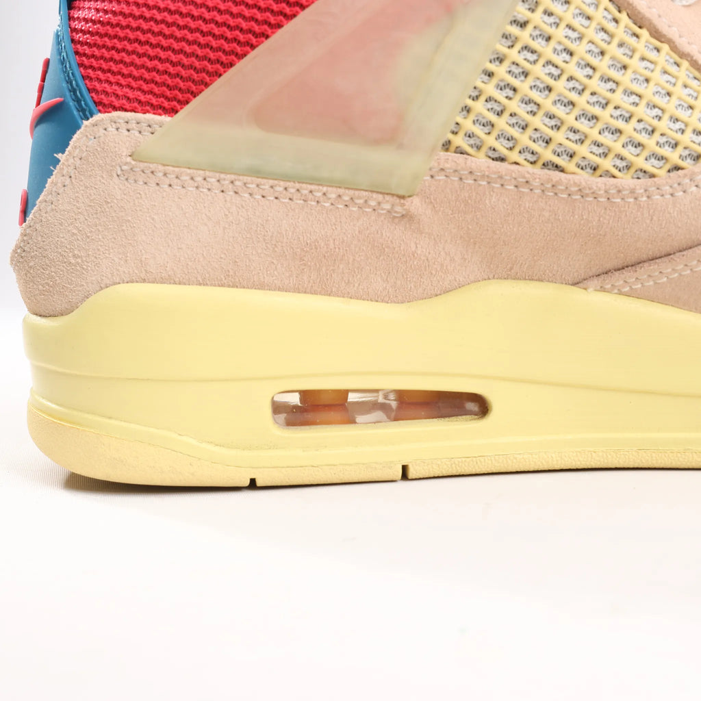 Nike AIR JORDAN 4 RETRO SP Suede Sneakers in Multicolor DC9533-800, Size 43 EU