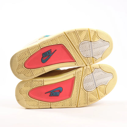 Nike AIR JORDAN 4 RETRO SP Suede Sneakers in Multicolor DC9533-800, Size 43 EU