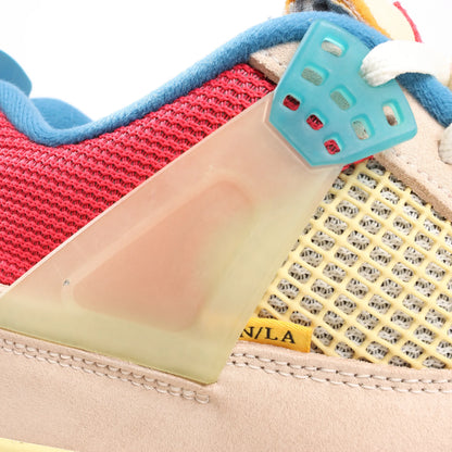 Nike AIR JORDAN 4 RETRO SP Suede Sneakers in Multicolor DC9533-800, Size 43 EU