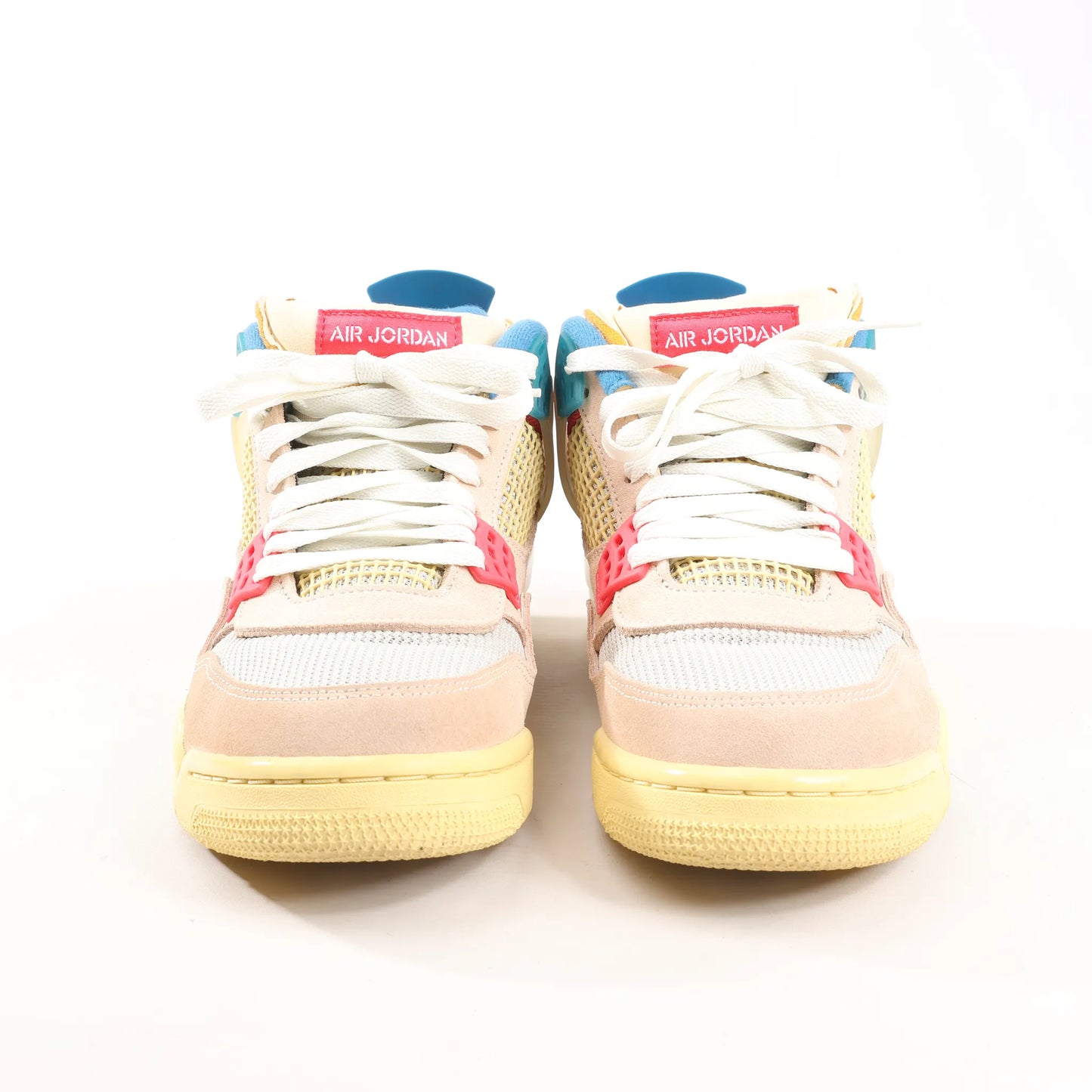 Nike AIR JORDAN 4 RETRO SP Suede Sneakers in Multicolor DC9533-800, Size 43 EU