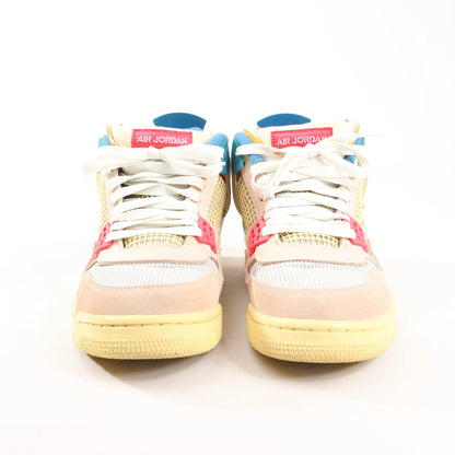 Nike AIR JORDAN 4 RETRO SP Suede Sneakers in Multicolor DC9533-800, Size 43 EU