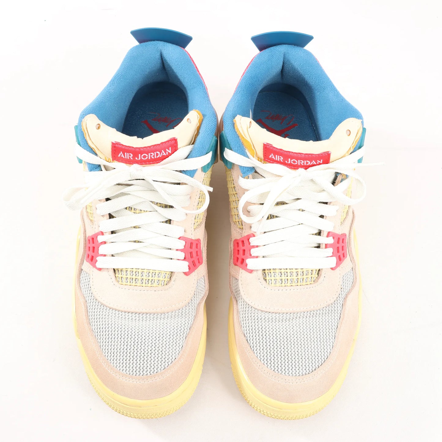 Nike AIR JORDAN 4 RETRO SP Suede Sneakers in Multicolor DC9533-800, Size 43 EU