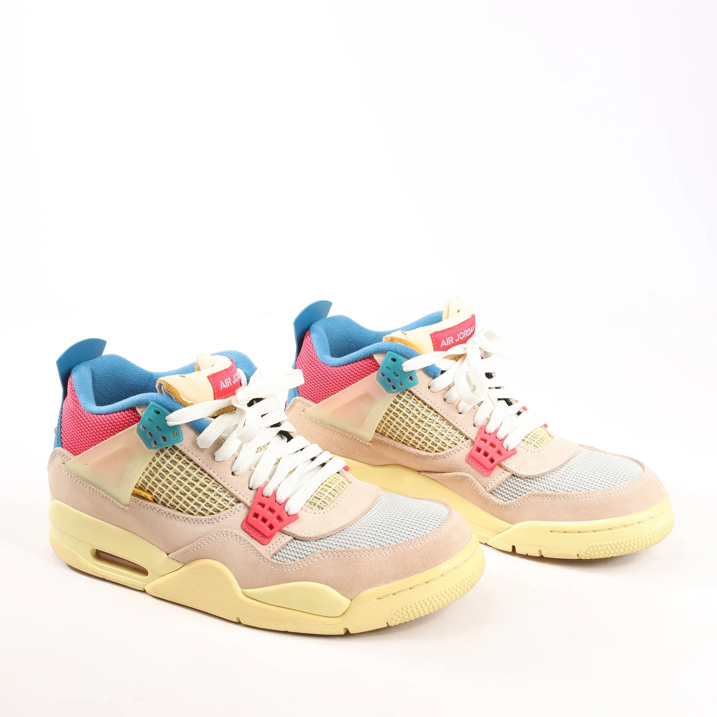 Nike AIR JORDAN 4 RETRO SP Suede Sneakers in Multicolor DC9533-800, Size 43 EU