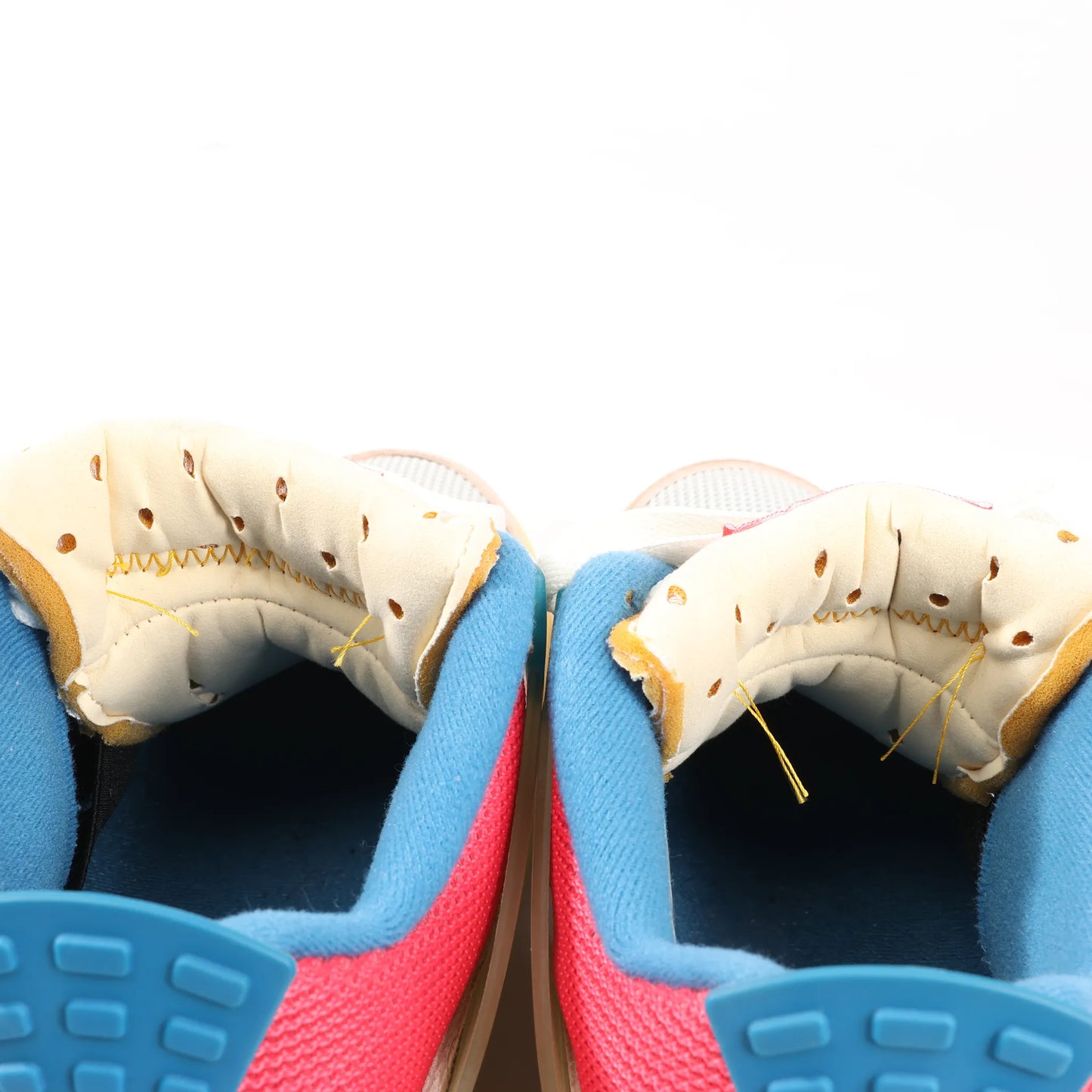 Nike AIR JORDAN 4 RETRO SP Suede Sneakers in Multicolor DC9533-800, Size 43 EU