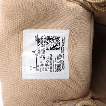 Nike JORDAN COURTSIDE Suede x Fabric Sneakers in Beige, Size 42.5 EU