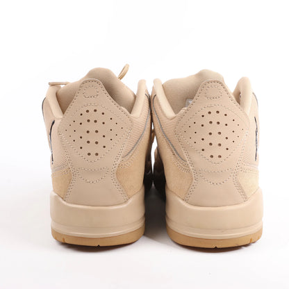Nike JORDAN COURTSIDE Suede x Fabric Sneakers in Beige, Size 42.5 EU
